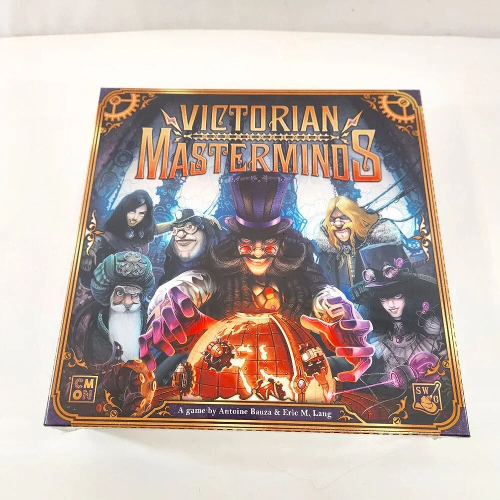 Victorian Masterminds Board Game SEALED